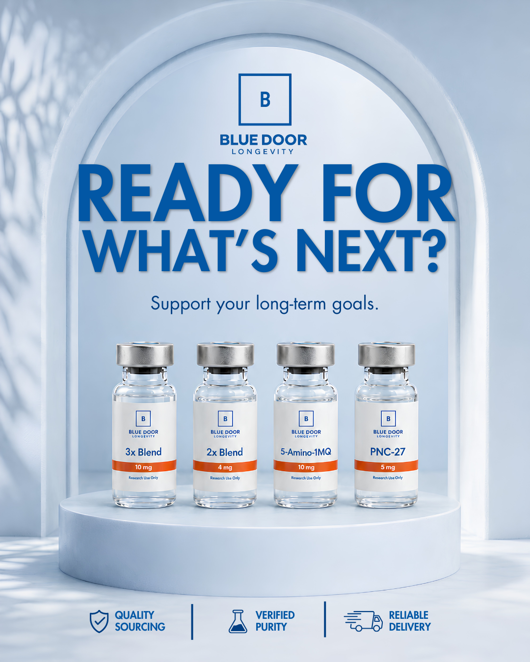 Blue Door Longevity research products